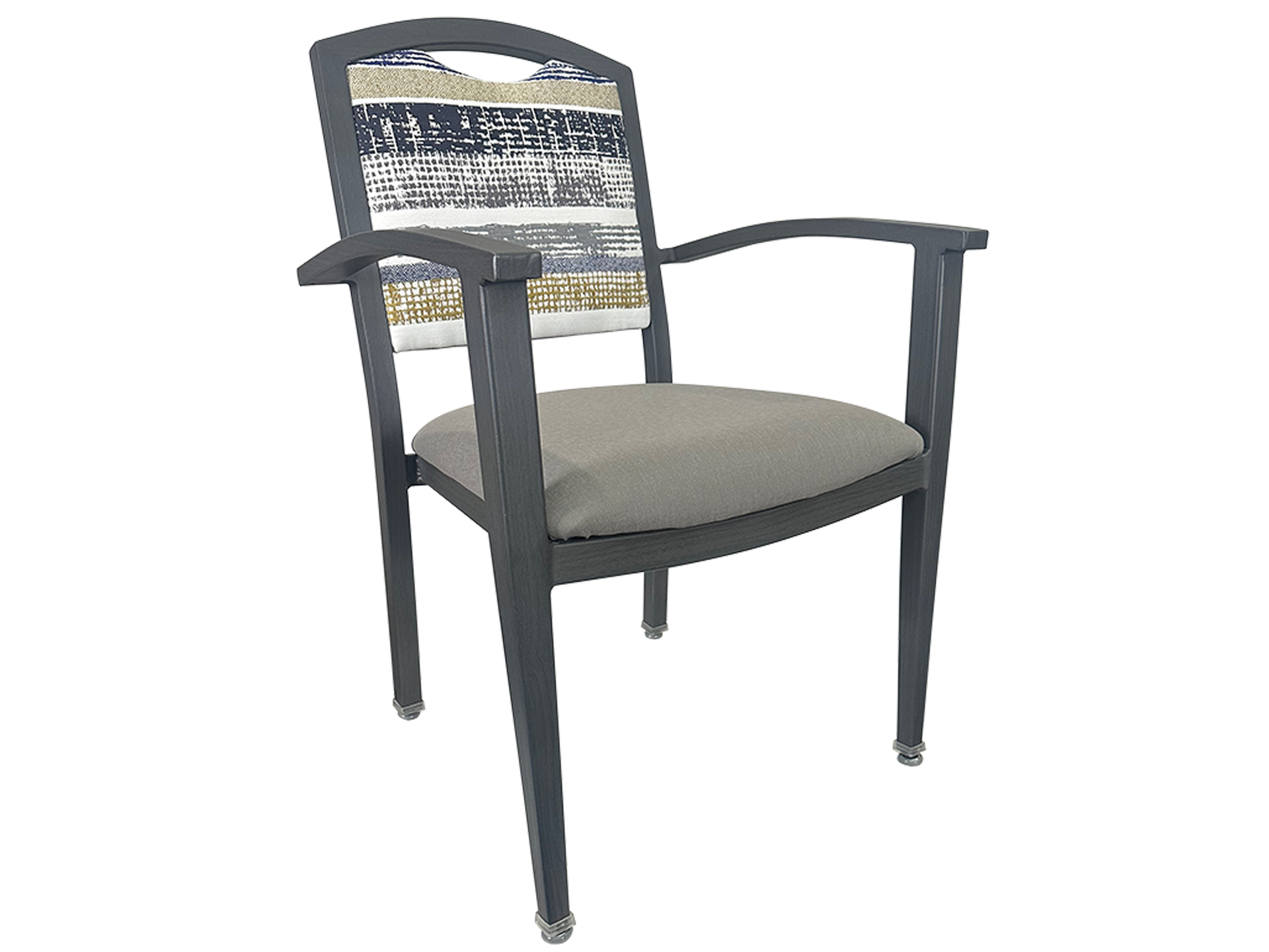 Aluminum Dining Armchair